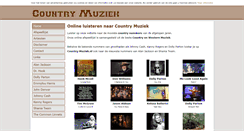 Desktop Screenshot of country-muziek.nl